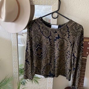Vintage Pattern Top